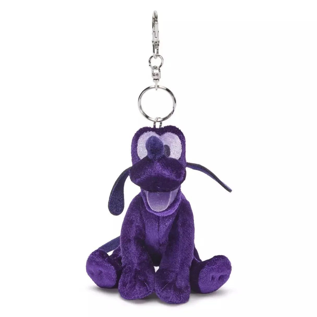 Pluto Purple Plush Keychain Bag Charm