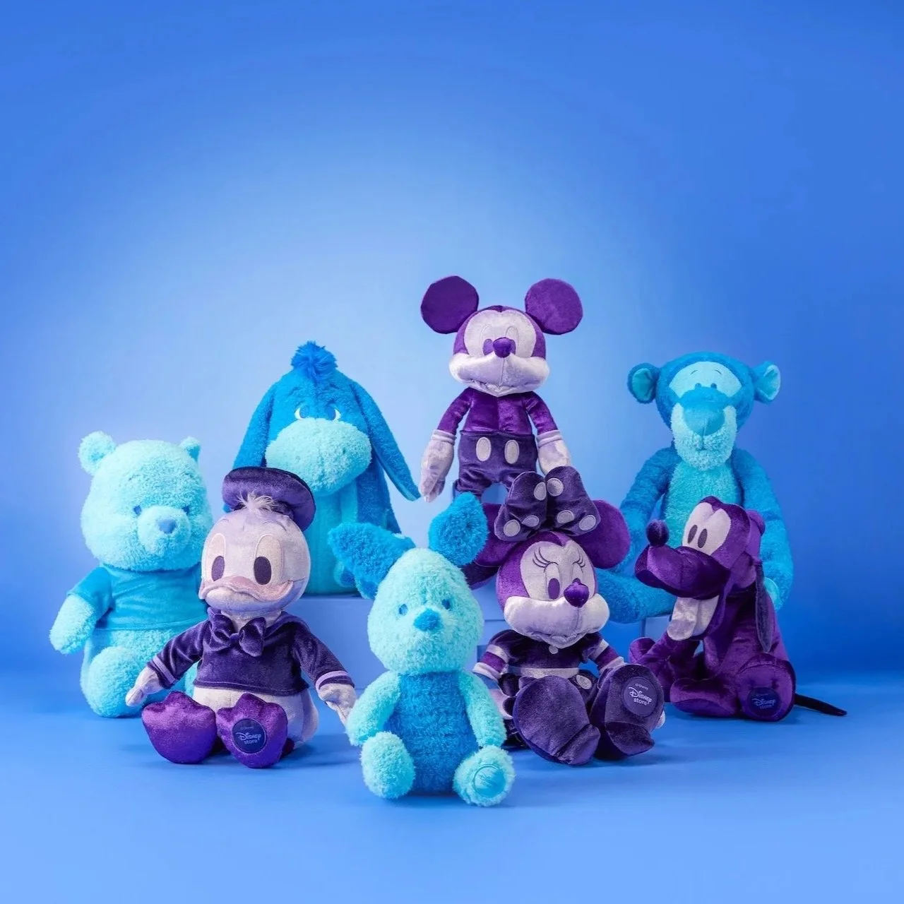 New Disney Store Color Drenched Plush Collection on Disney Store - D23 Merchandise 2026