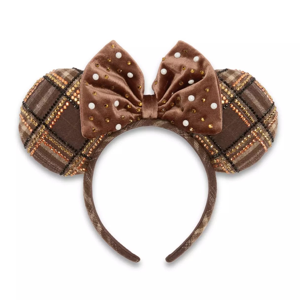 Minnie Mouse Plaid BaubleBar Ear Headband