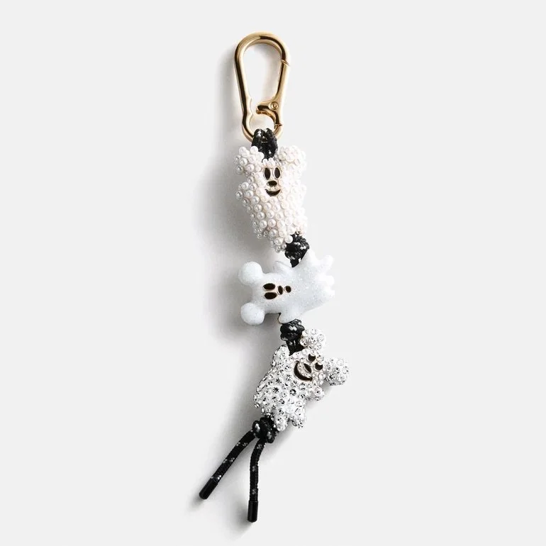 Mickey Mouse Ghost Trio Bag Charm