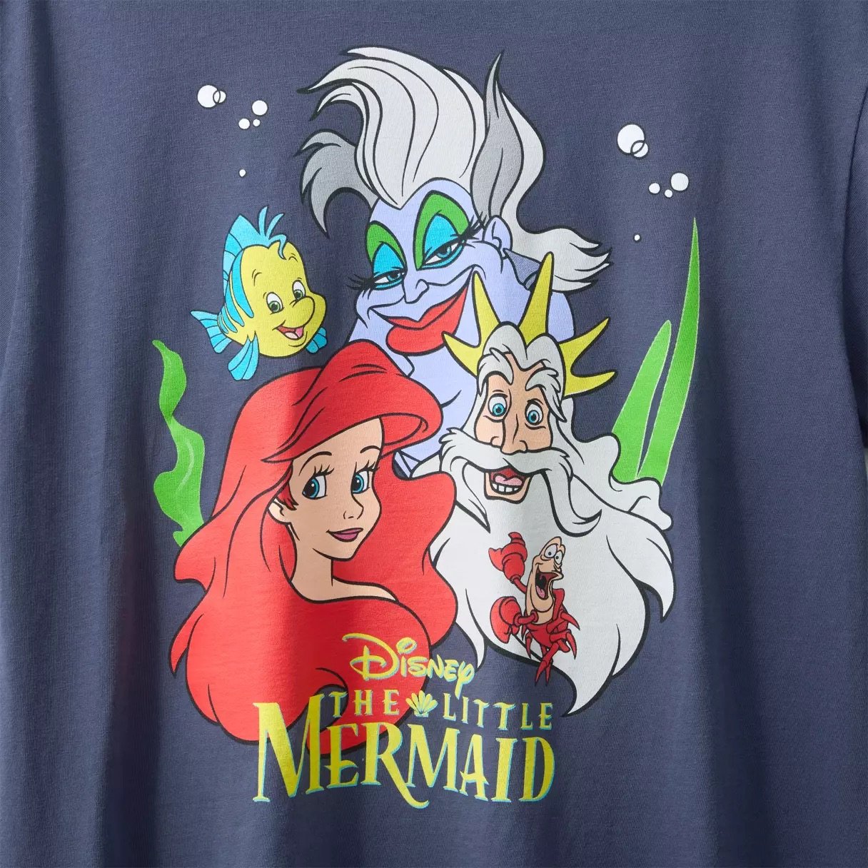 The Little Mermaid Navy T-Shirt