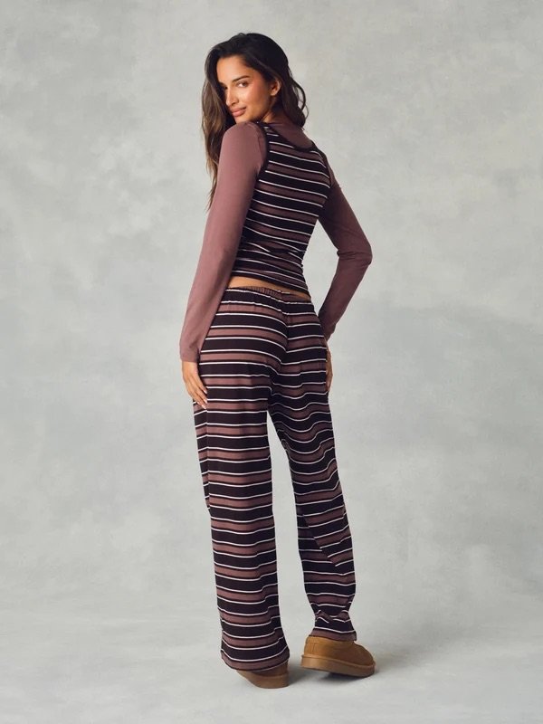 Heavy Cotton Easy Stripe Pants