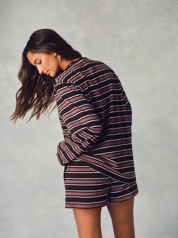Classic Cotton Daily Stripe Long Sleeve