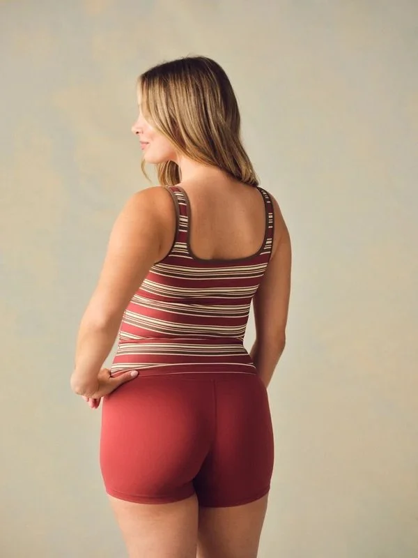 Sportbody Sporty Stripe Scoop Tank