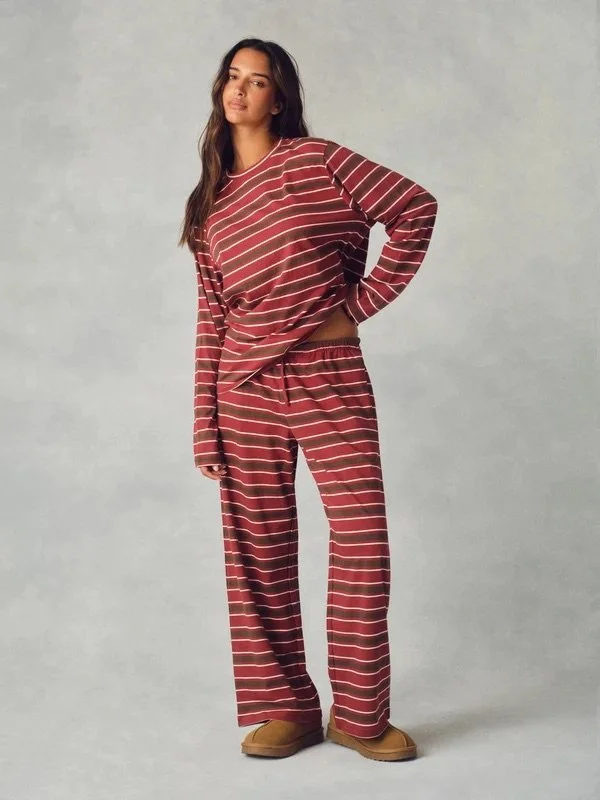 Classic Cotton Daily Stripe Long Sleeve