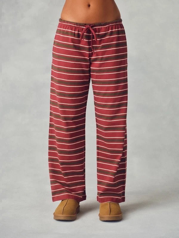 Heavy Cotton Easy Stripe Pants