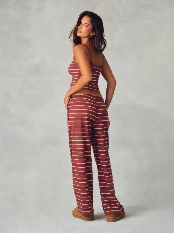 Heavy Cotton Easy Stripe Pants