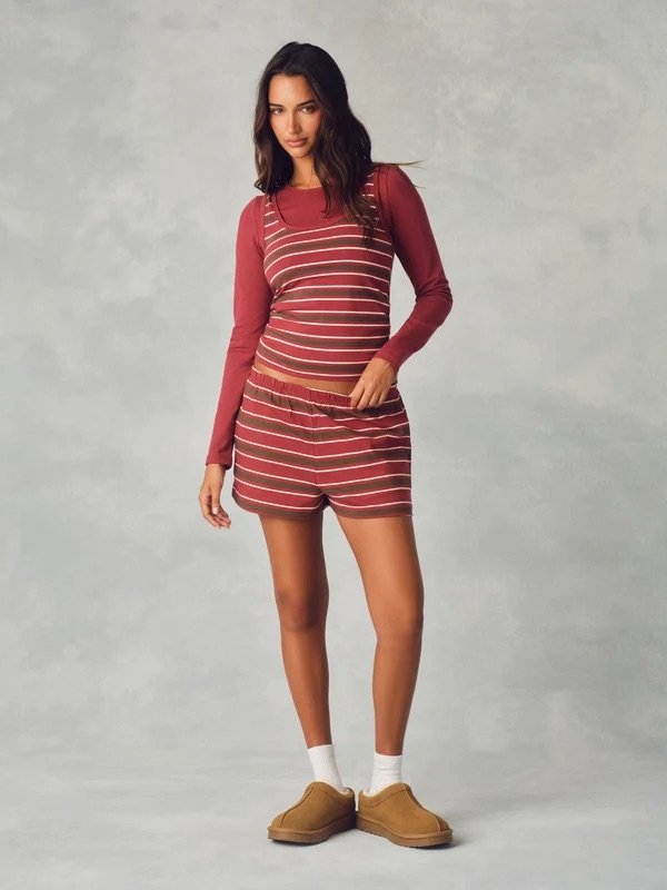 Heavy Cotton Easy Stripe Shorts