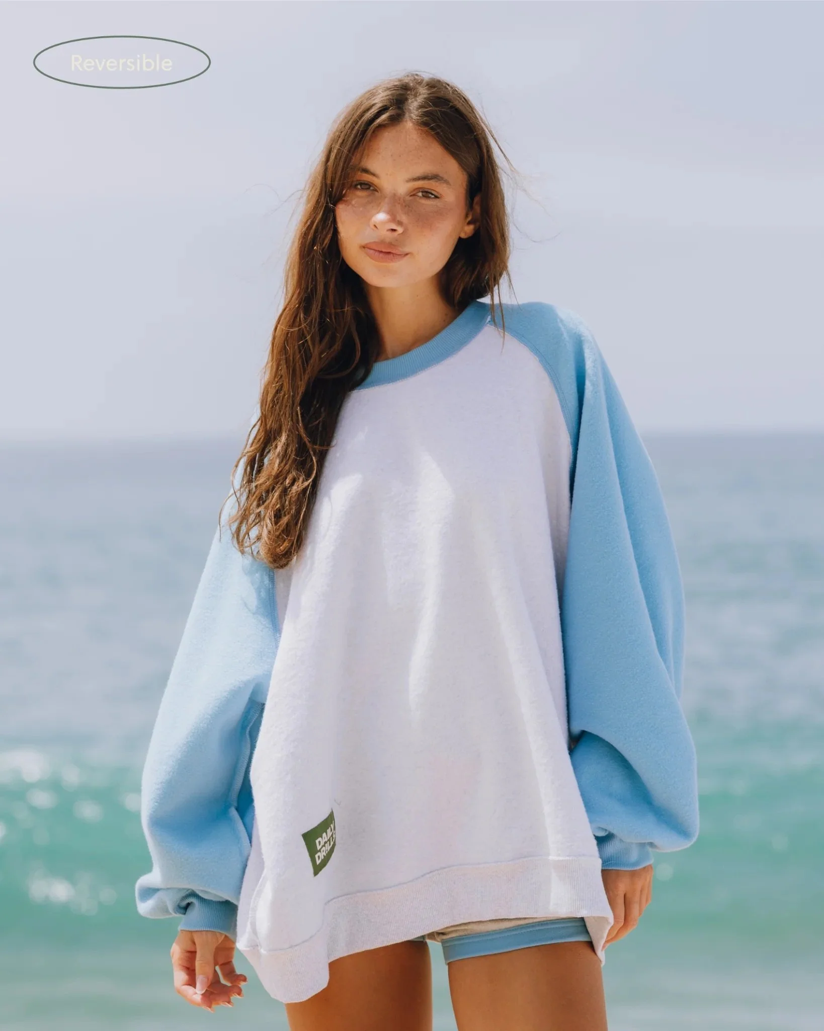 Fleece Raglan Americana Crew