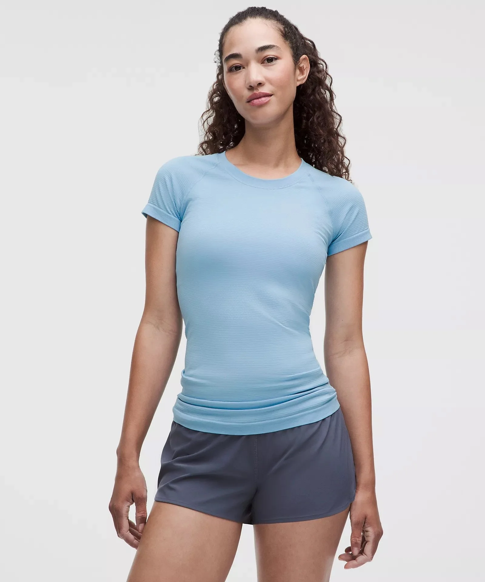 Swiftly Tech Short-Sleeve Shirt 2.0 Hip Length