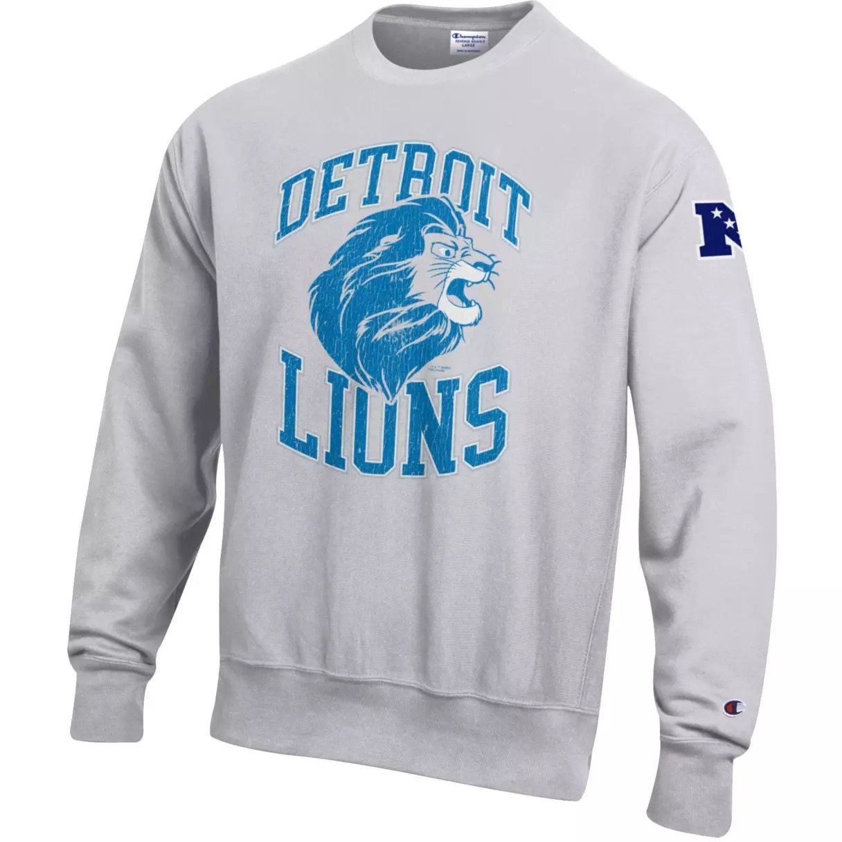 Simba Detroit Lions Pullover Sweatshirt