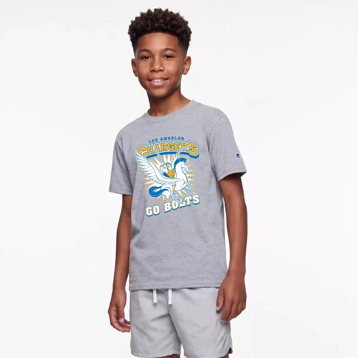 Kids Hercules &amp; Pegasus Los Angeles Chargers T-Shirt