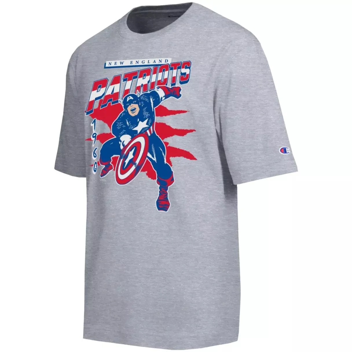 Captain America New England Patriots T-Shirt