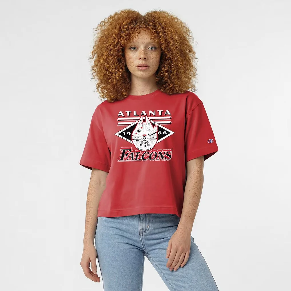 Womens Millennium Falcon Atlanta Falcons All-Star T-Shirt