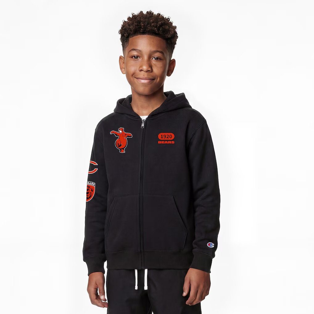 Kids Baloo Chicago Bears Zip Hoodie