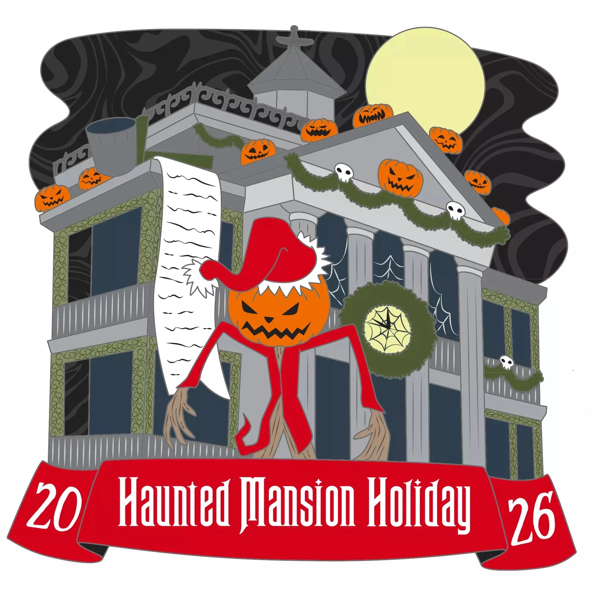 Haunted Mansion Holiday 2026 Pin