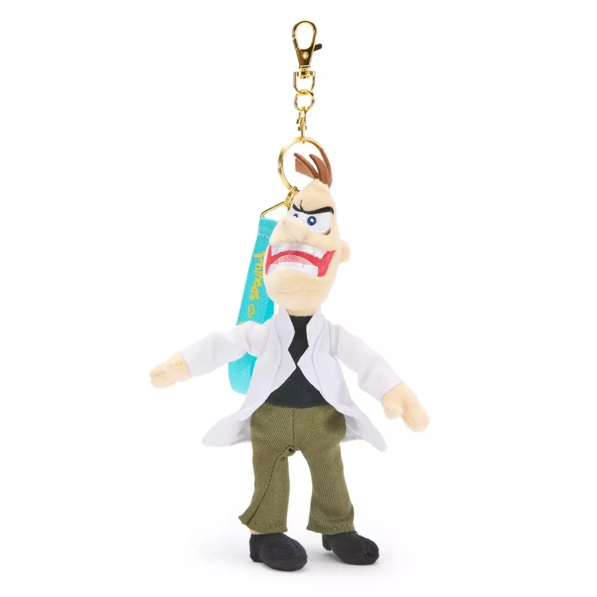 Dr. Heinz Doofenschmirtz Plush Keychain Bag Charm
