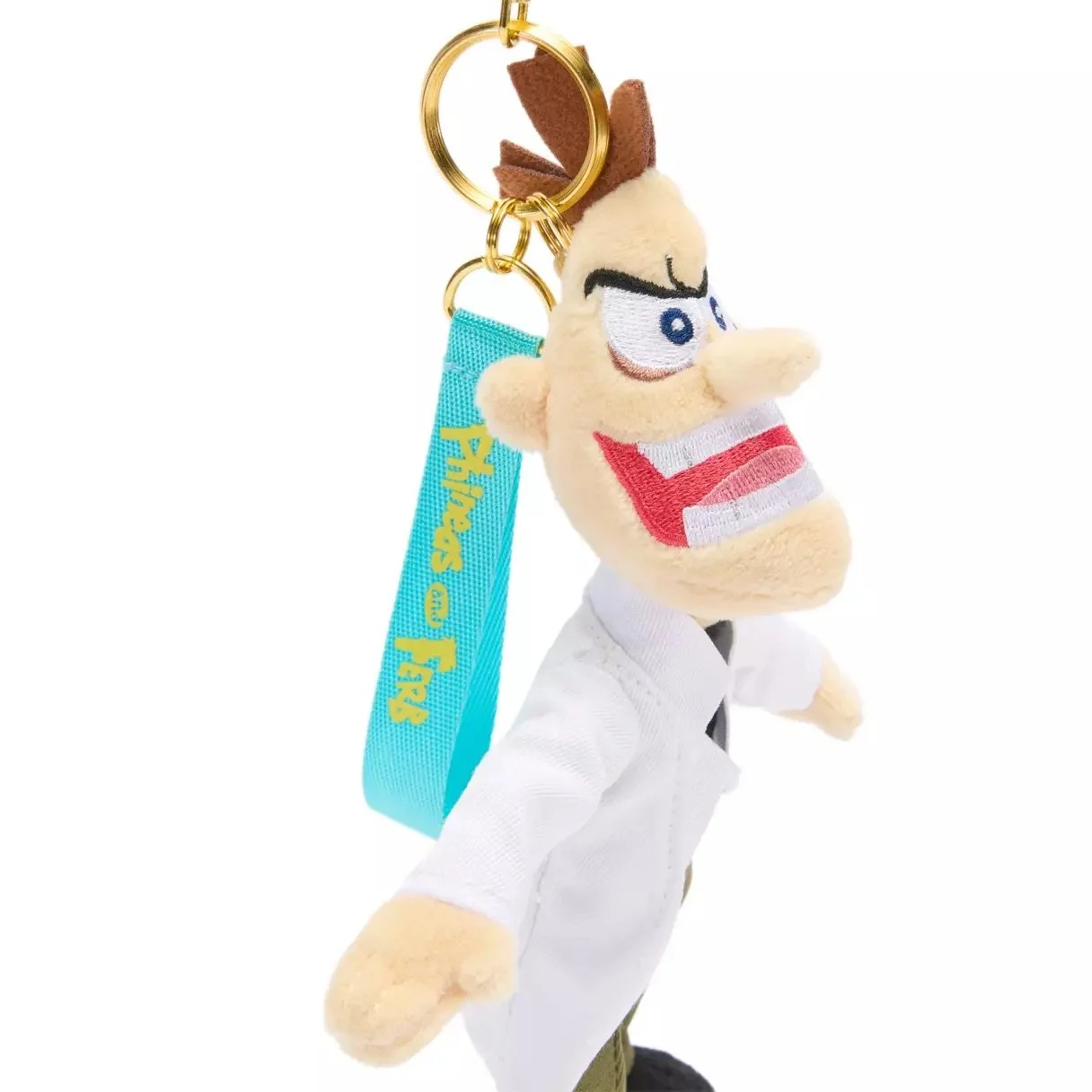 Dr. Heinz Doofenschmirtz Plush Keychain Bag Charm