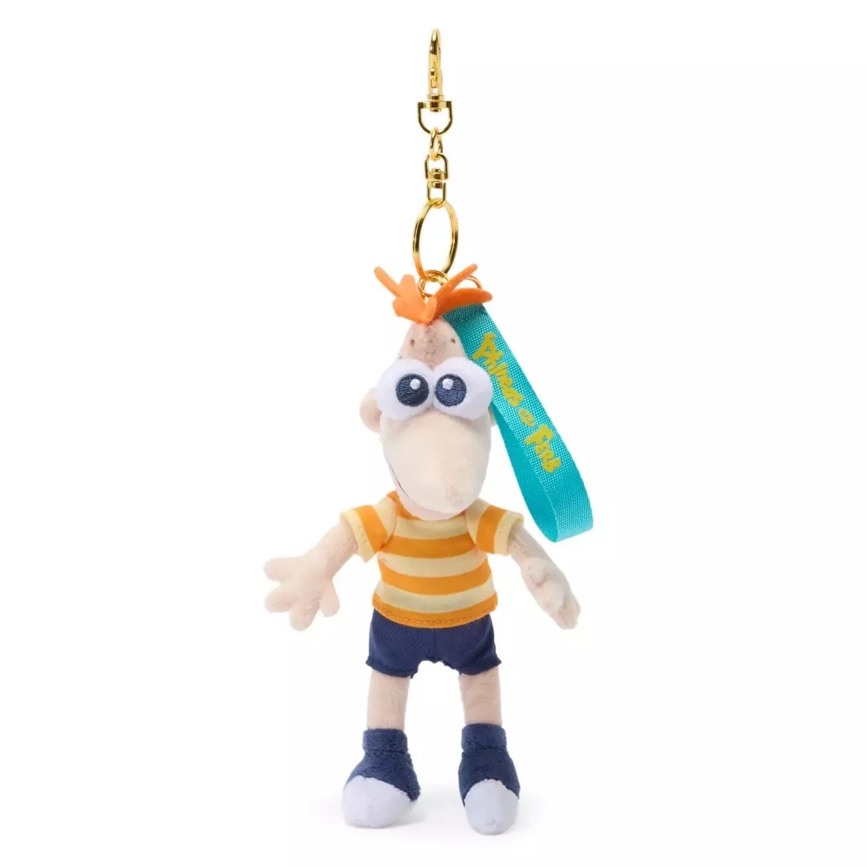Phineas Flynn Plush Keychain Bag Charm