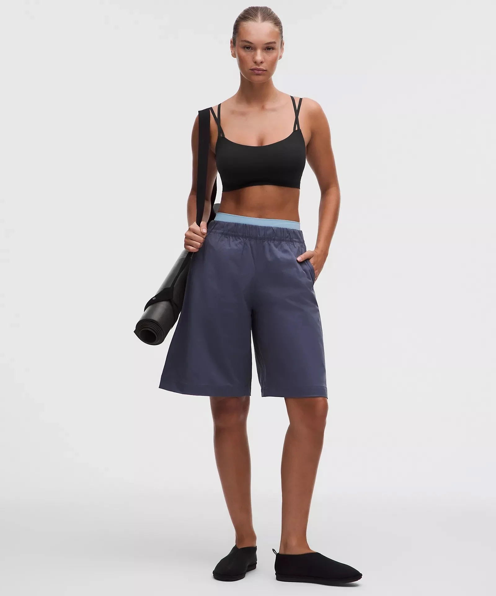FlexyFlex Double-Strap Yoga Bra D-DDD Cups