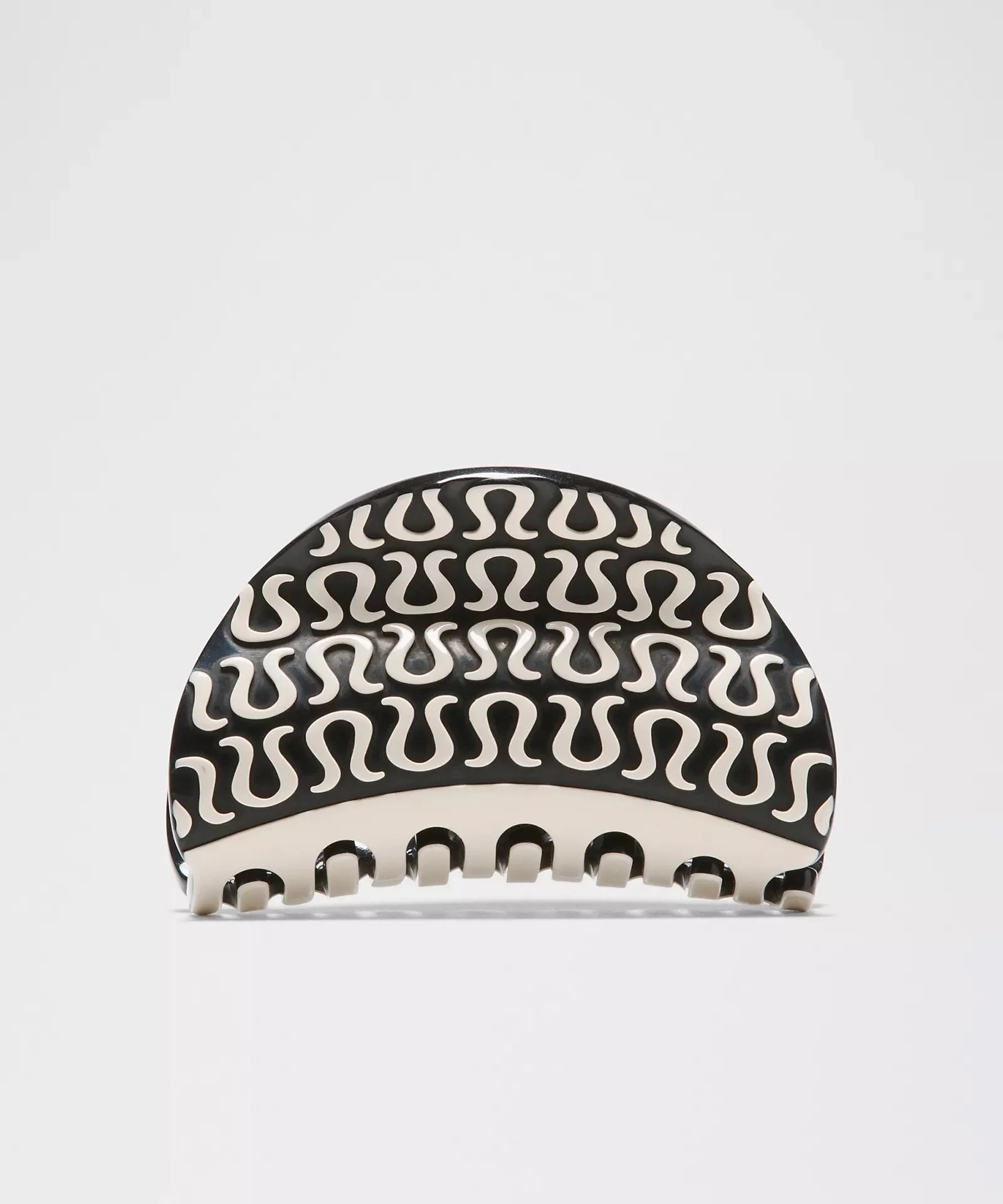 Logo-Embossed Claw Clip