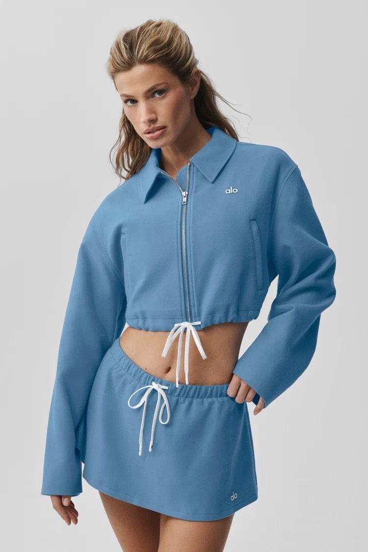 Cropped Fan Favorite Full Zip Jacket