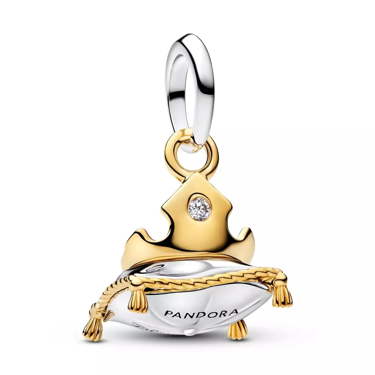 Aurora Crown Dangle Charm