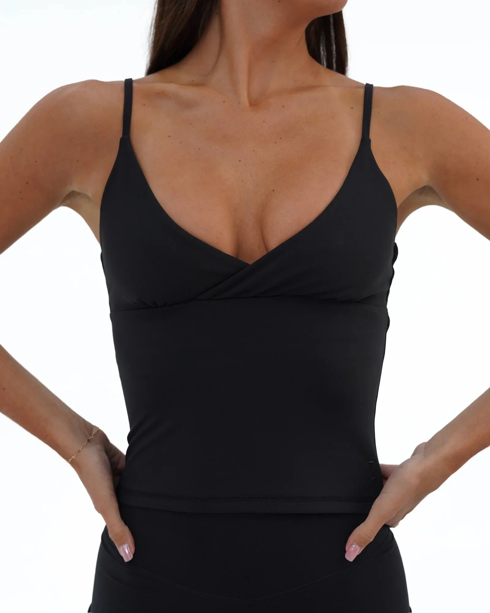 Cami Crop - Black