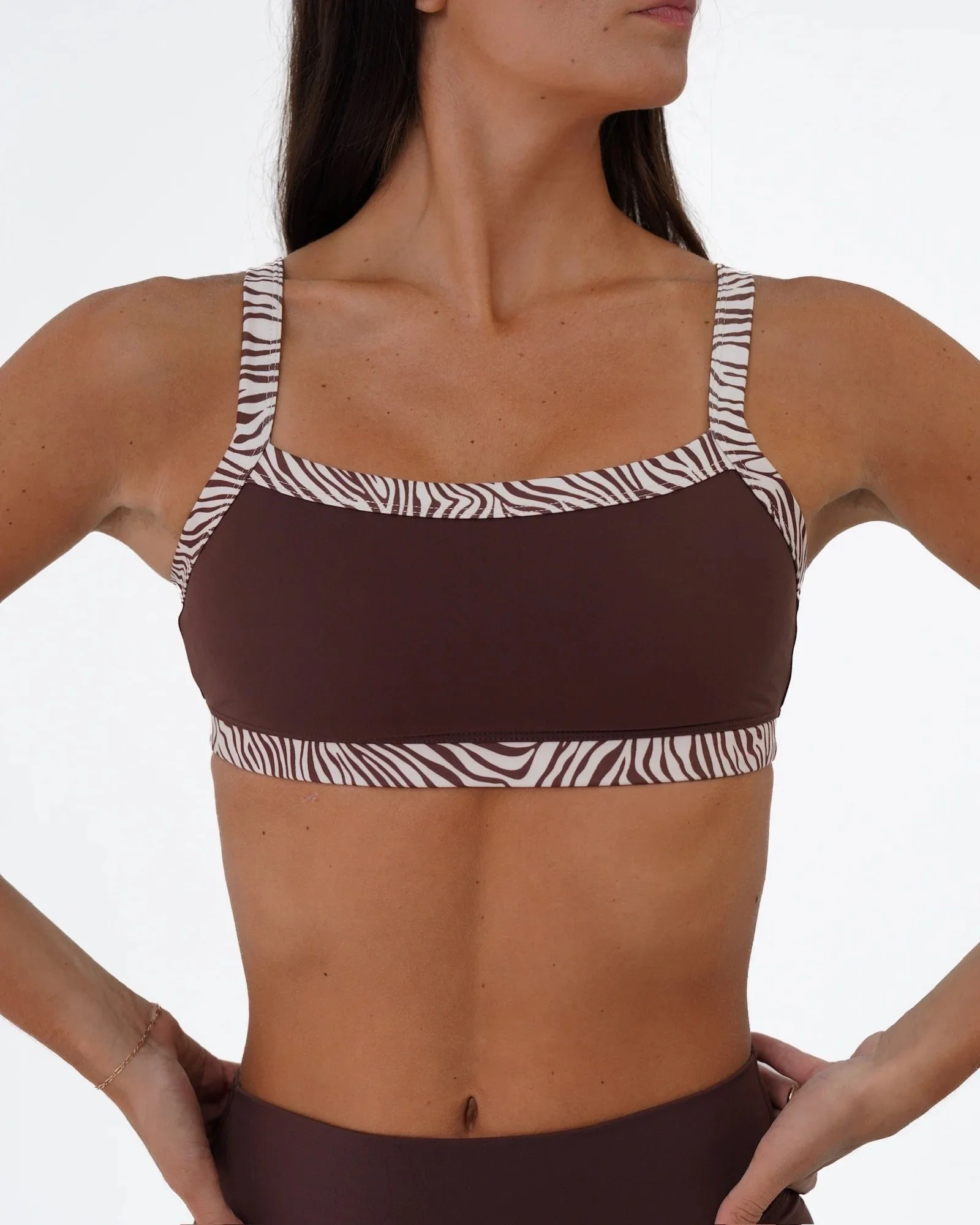 Contrast Bra