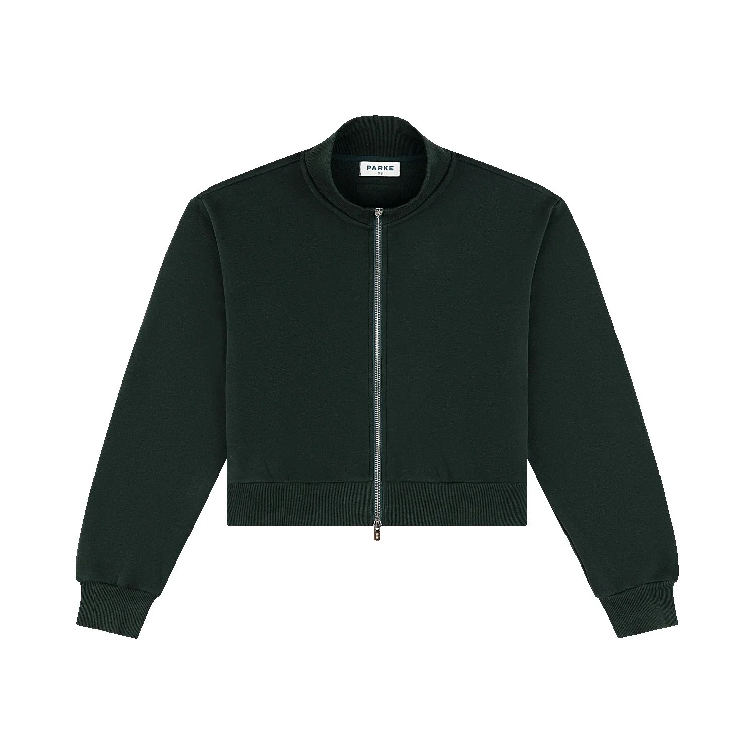 Zip Up Mockneck - Forest