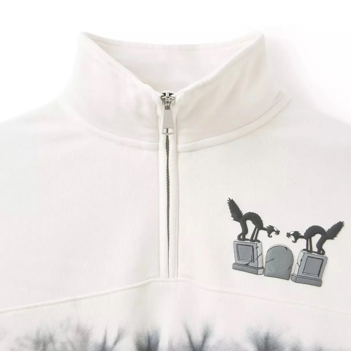 Mickey &amp; The Skeleton Dance 1/4 Zip Pullover Spirit Jersey