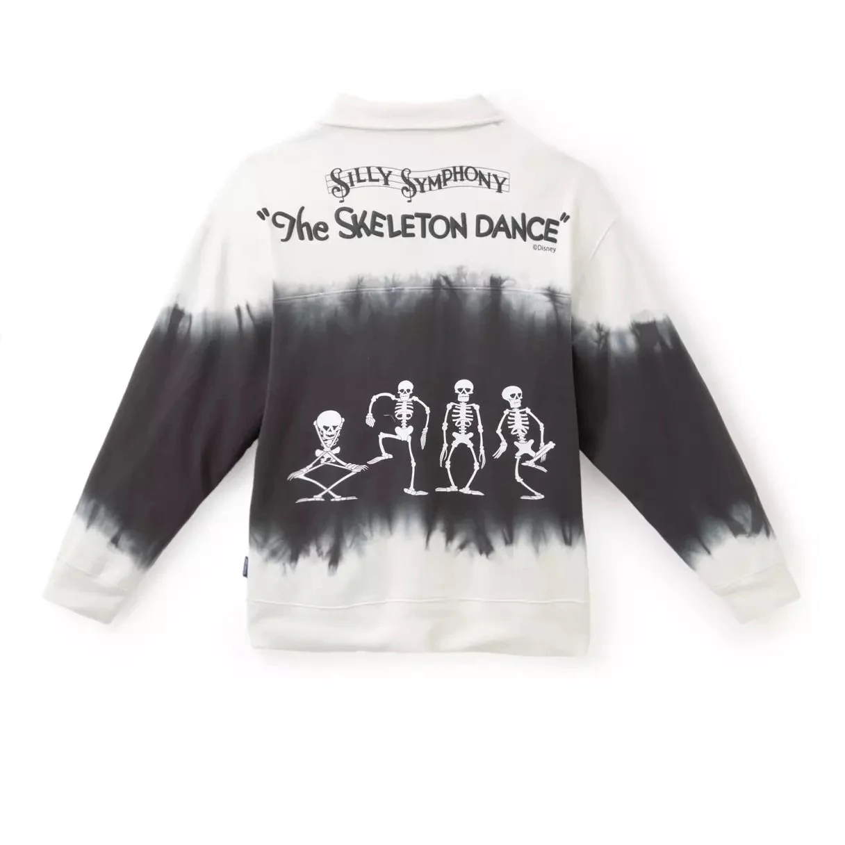 Mickey &amp; The Skeleton Dance 1/4 Zip Pullover Spirit Jersey