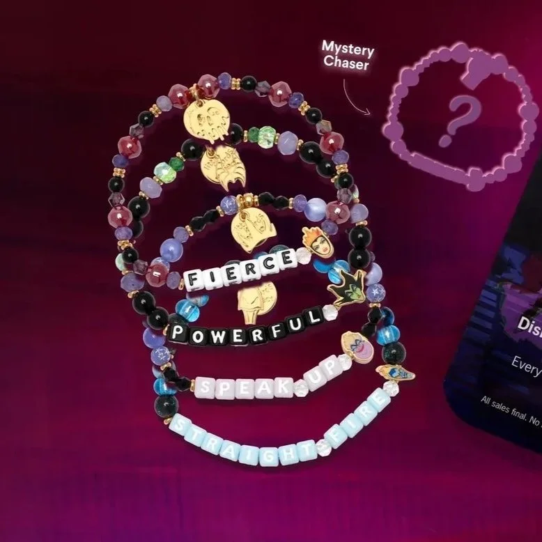 New Little Words Project Disney Villains Bracelet Blind Bag