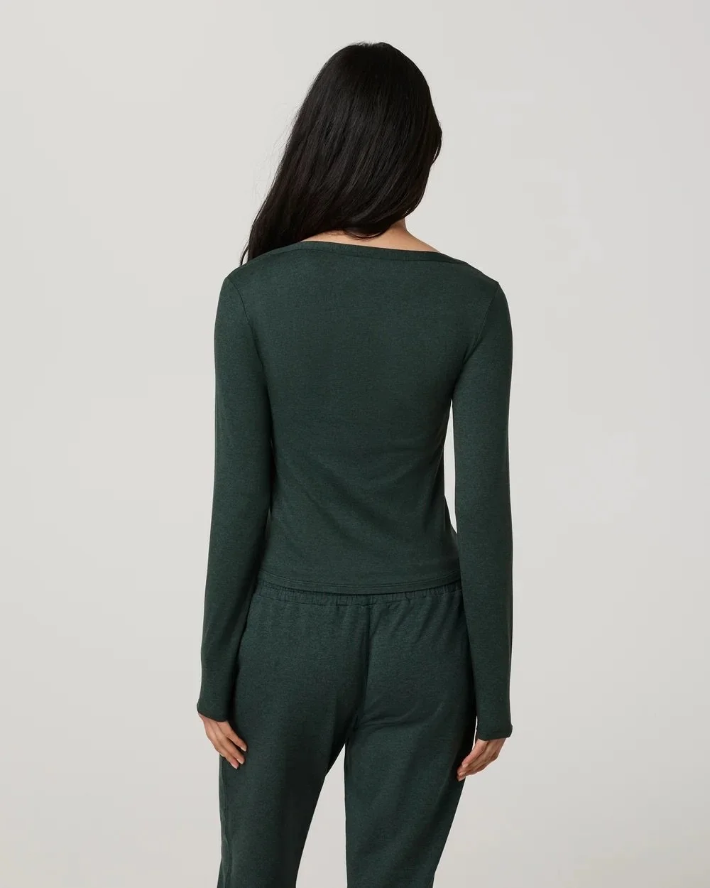 Long Sleeve Halo V-Neck Cardigan