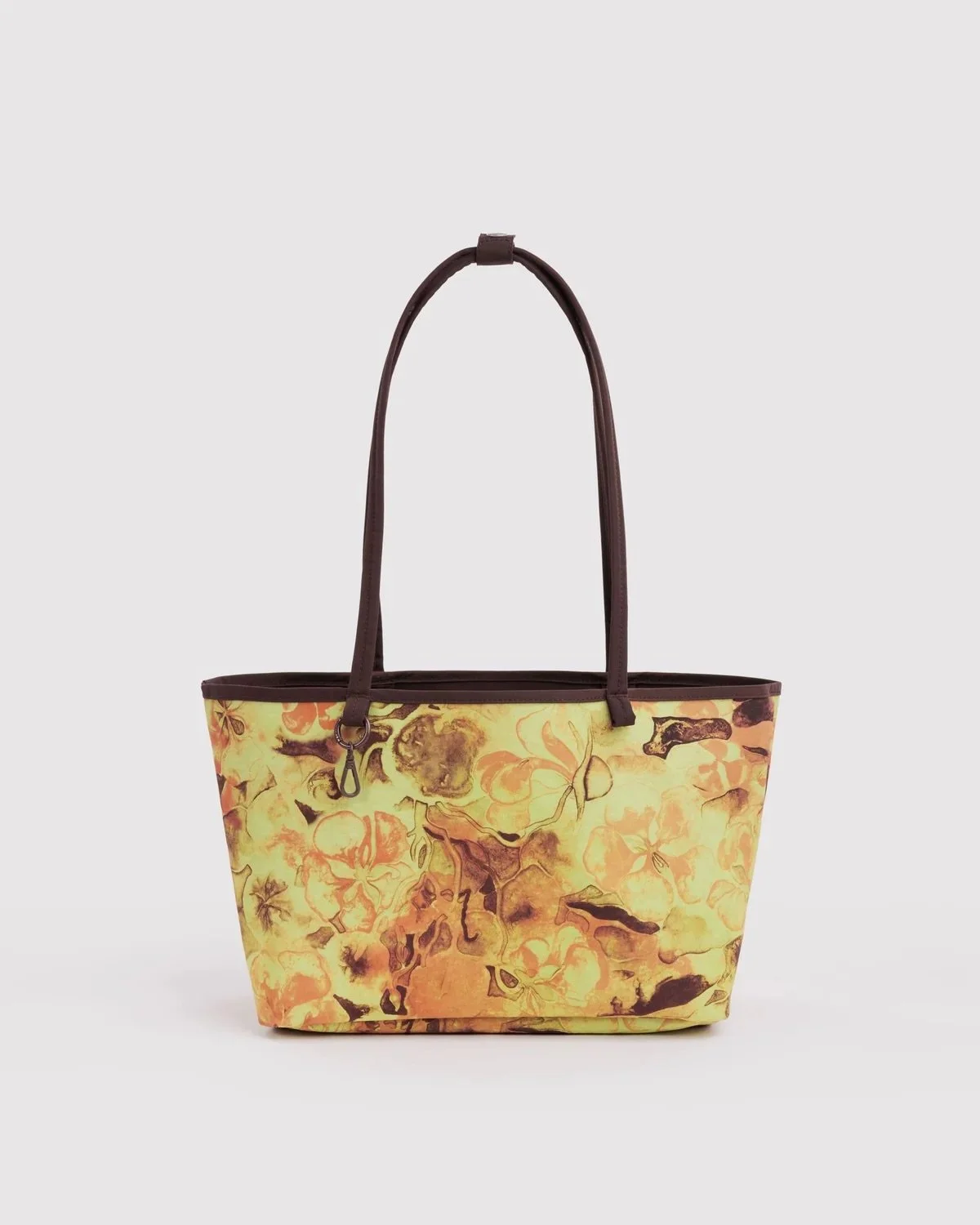 Medium Nylon Reversible Tote - Nasturtiums Ruth Asawa