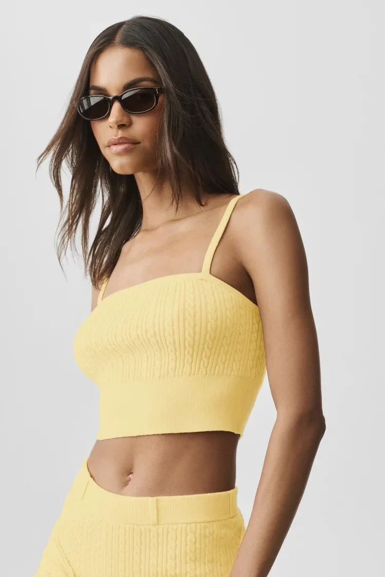 Mini Cable Sweater Tank
