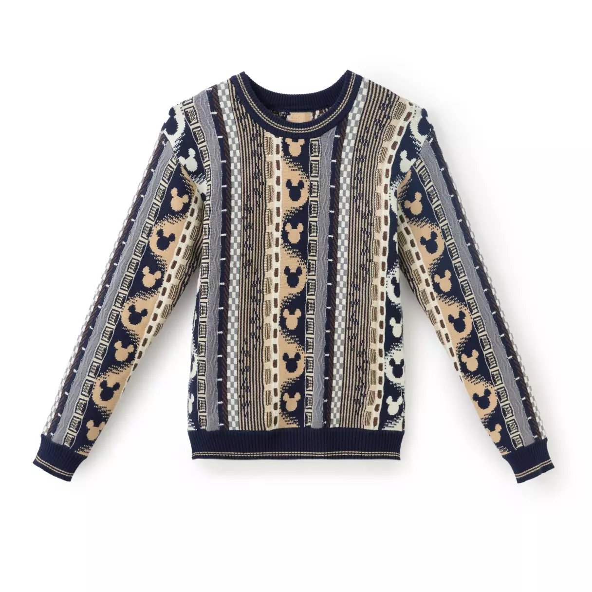 Mickey Mouse Icon Intarsia Knit Sweater for Men Disney Store Disney Merchandise September 2026 1.jpeg
