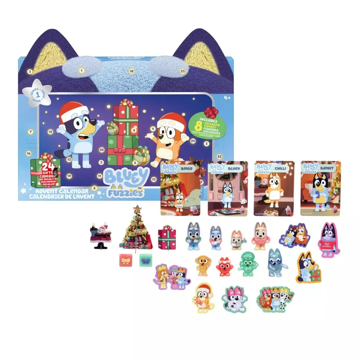 Bluey Fuzzies Advent Calendar