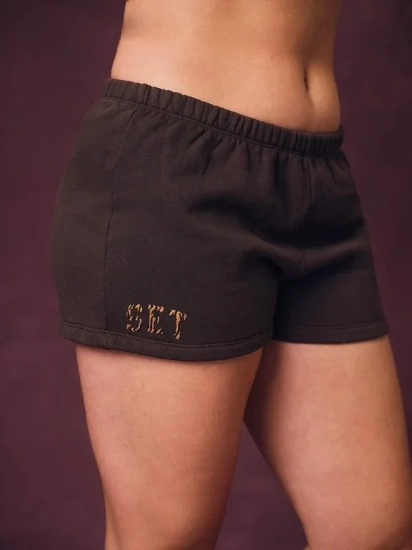Midweight Sweats Staple Animal Print SET Sweat Shorts - Roar