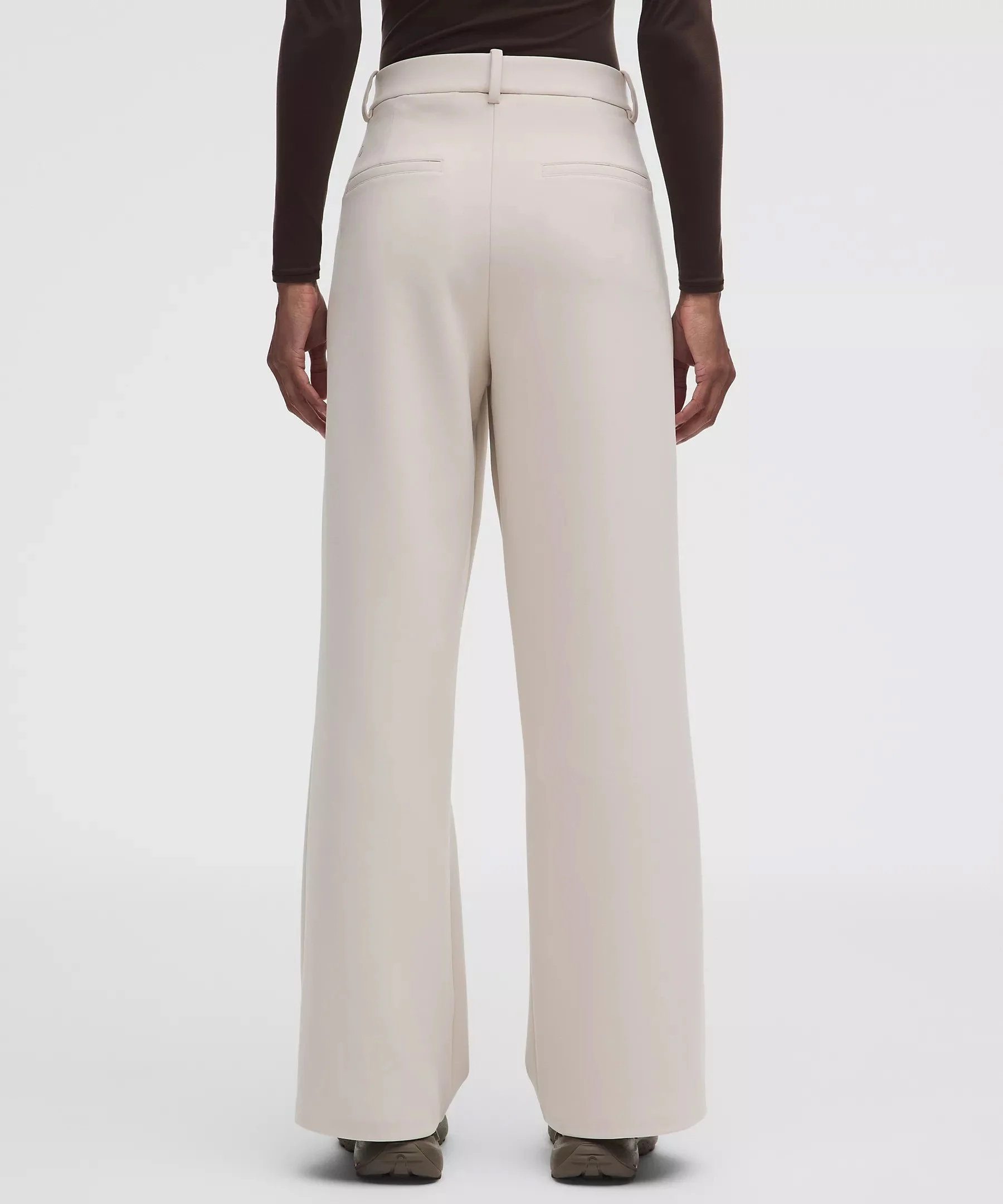 Daydrift Stacked-Leg Trouser Twill