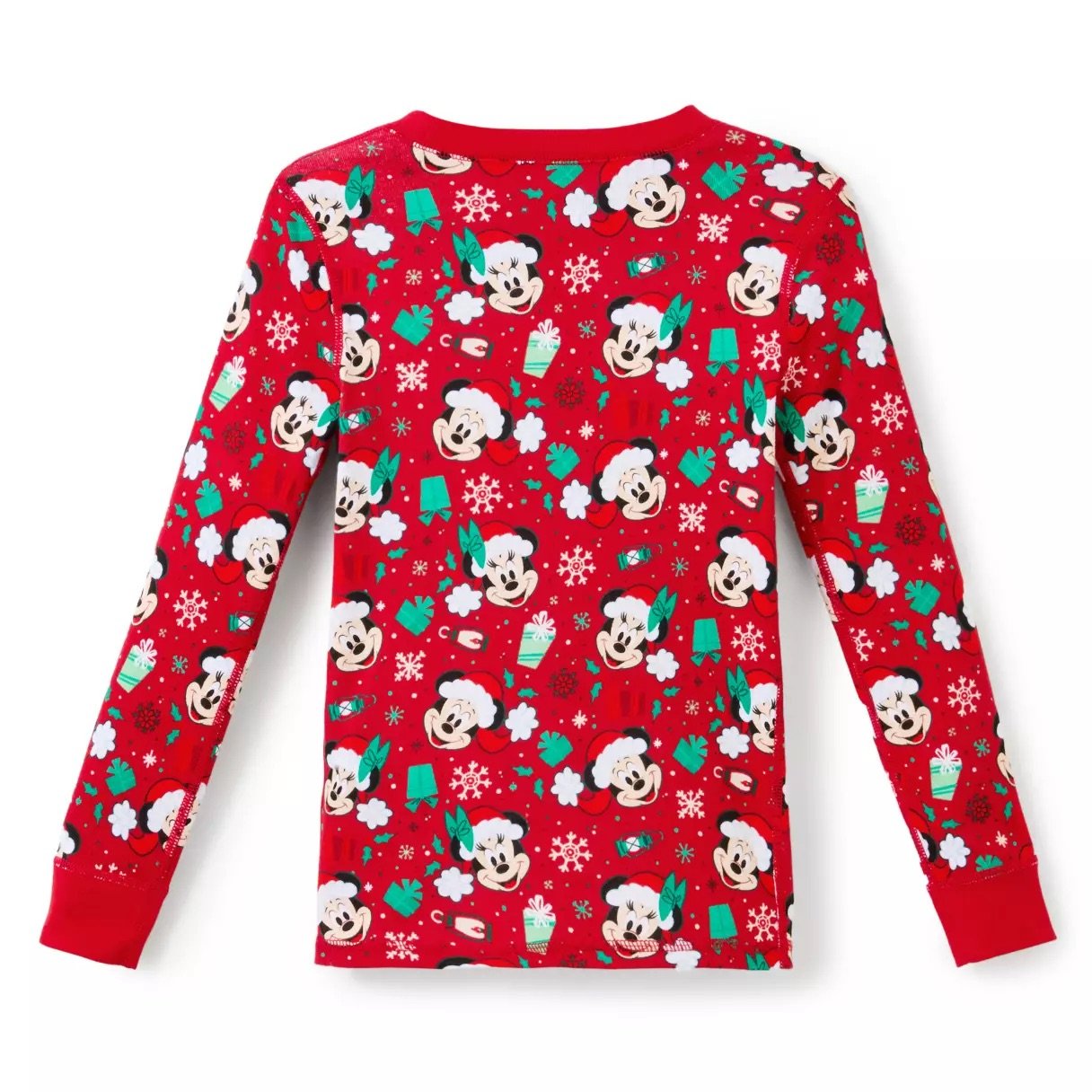 Kids Santa Mickey &amp; Minnie Holiday PJ PALS