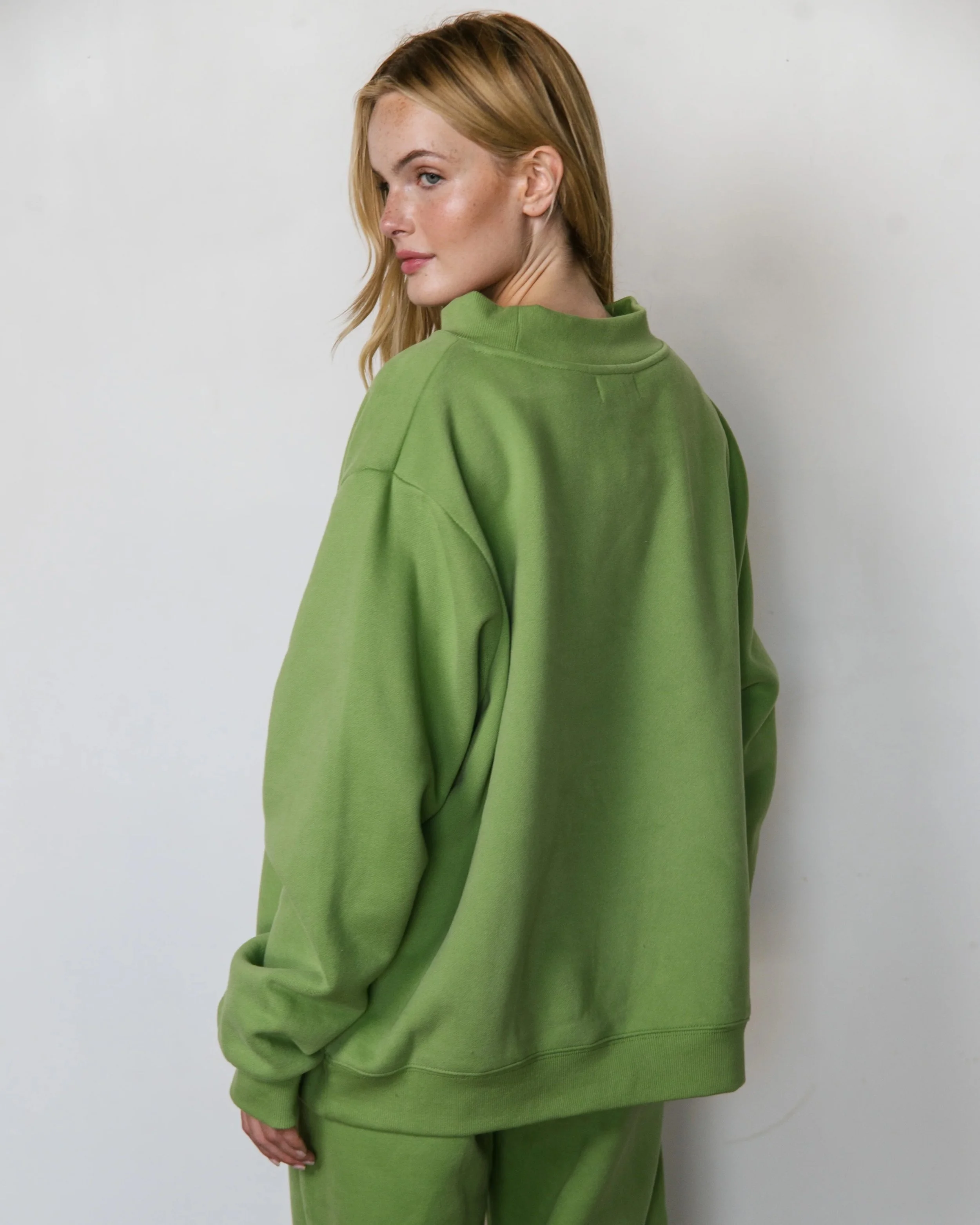 Varsity Mockneck - Lagoon