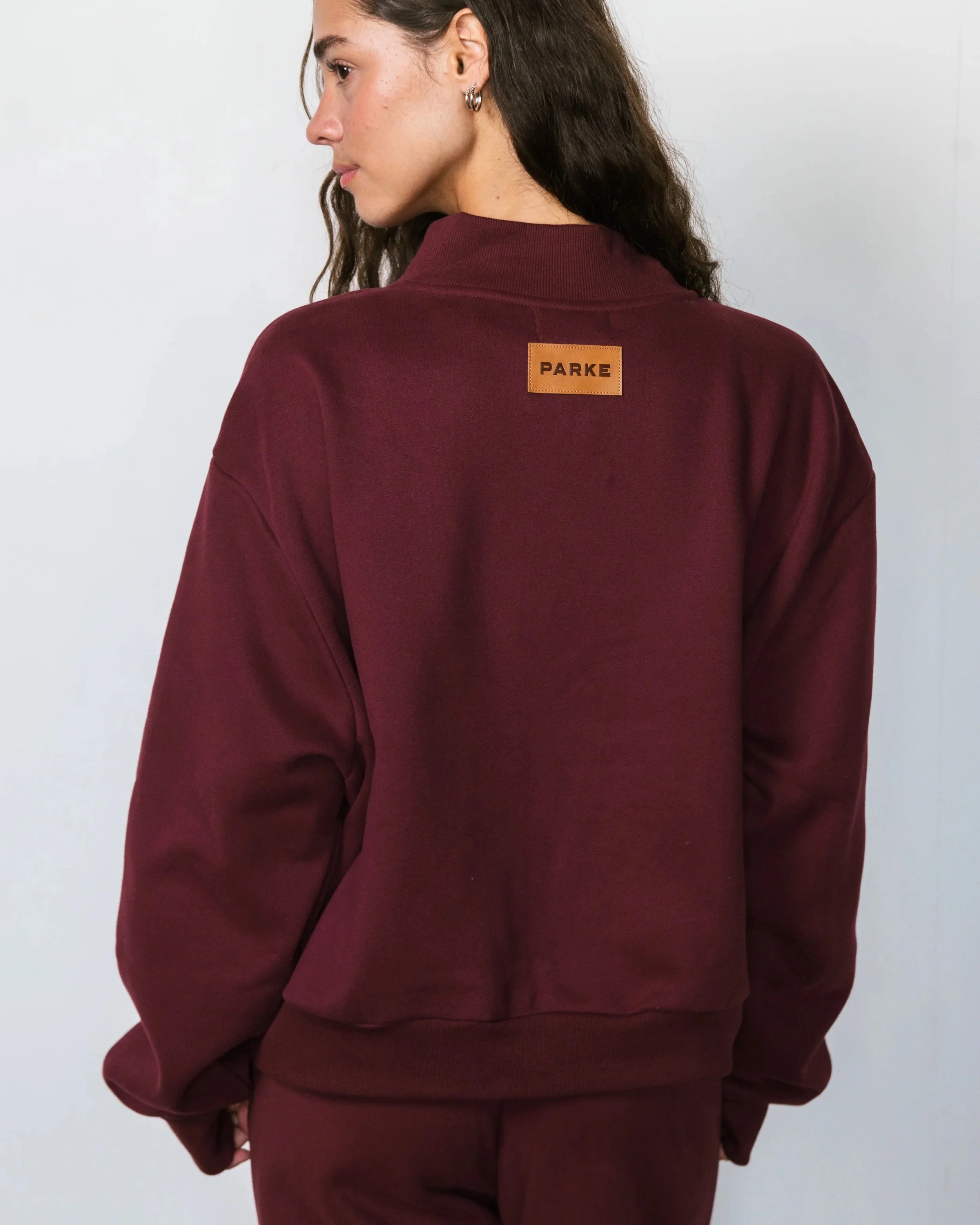 Zip Up Mockneck