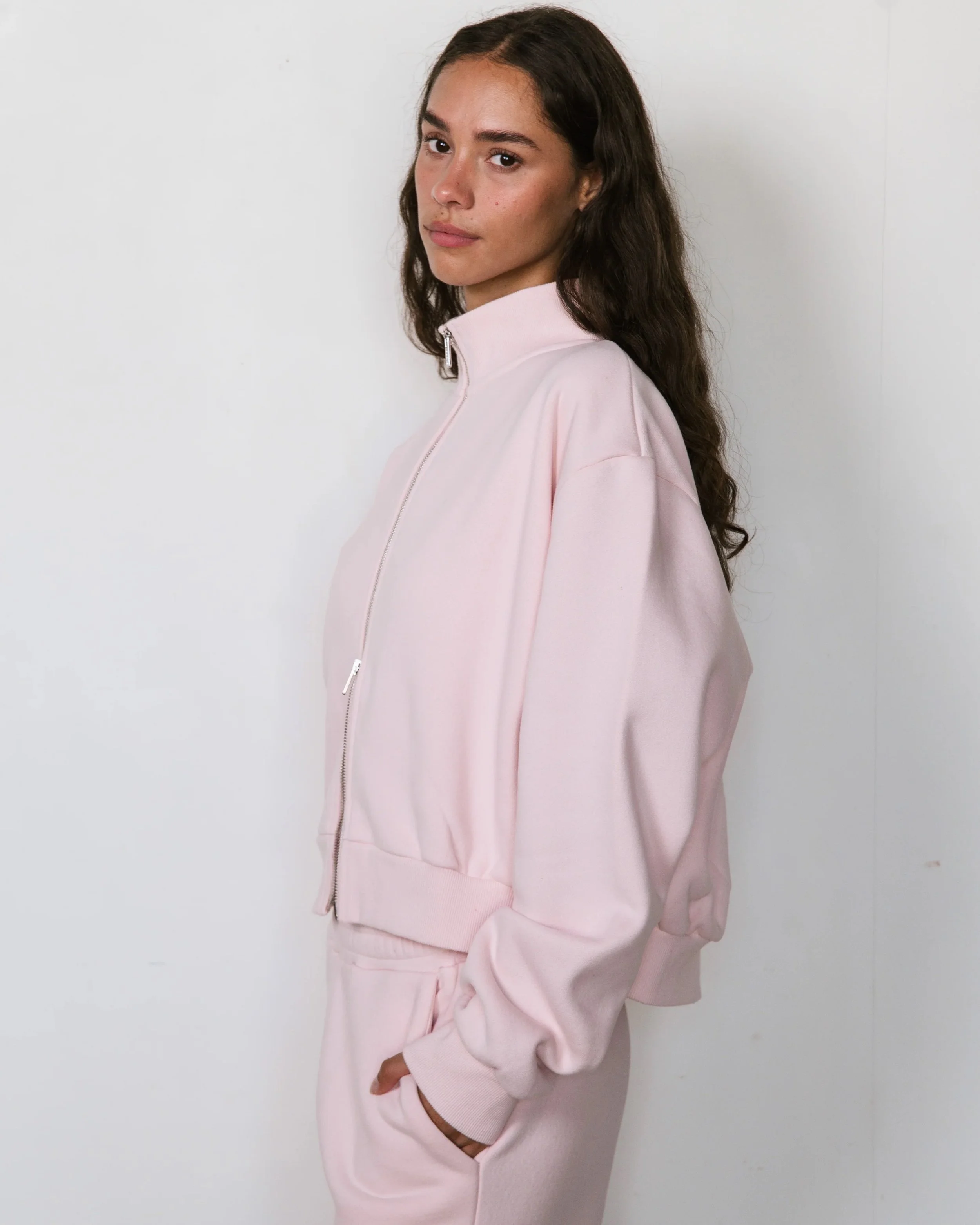 Zip Up Mockneck