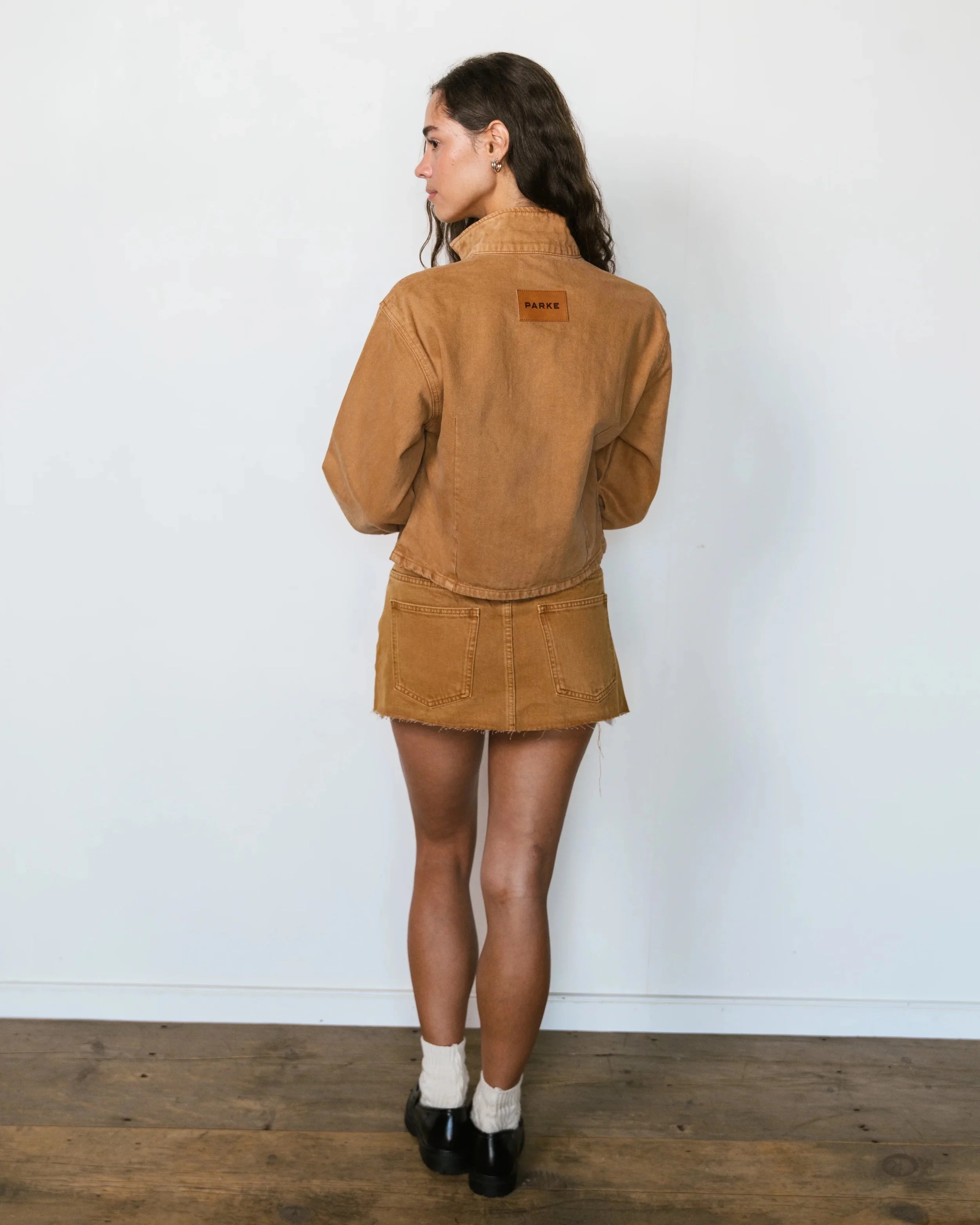 Denim Mini Skirt