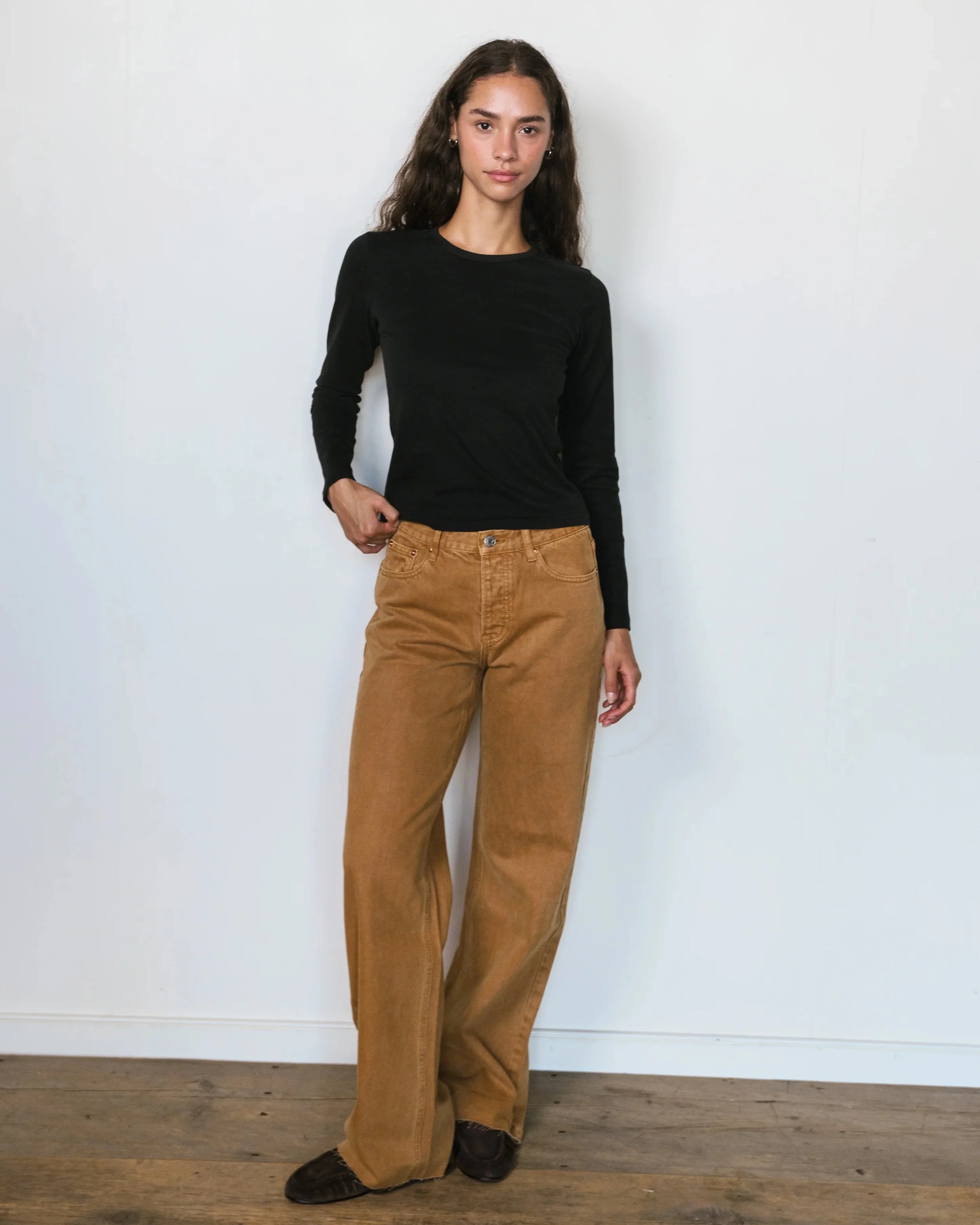 Low Rise Baggy Jeans