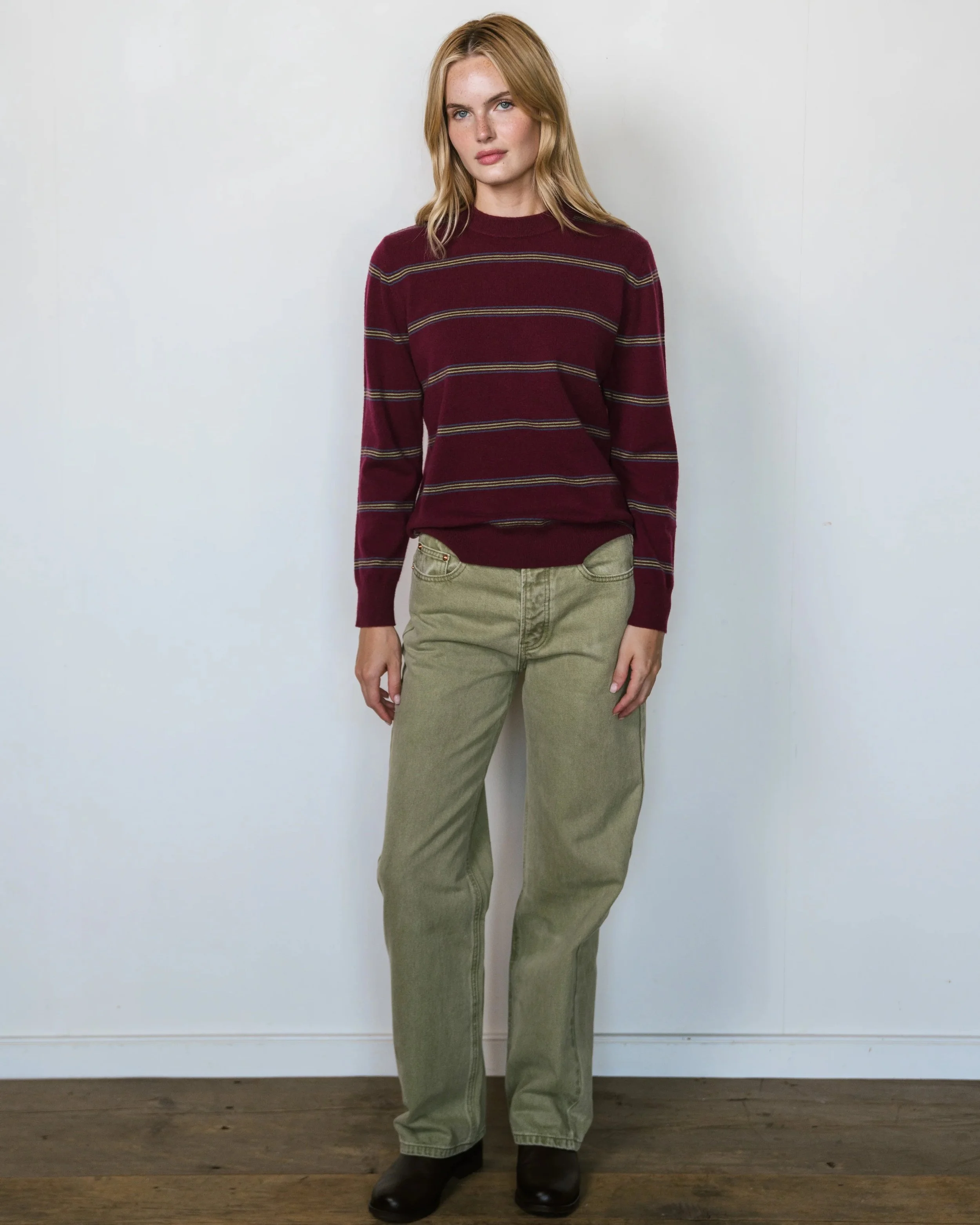 Classic Straight Jeans - Moss
