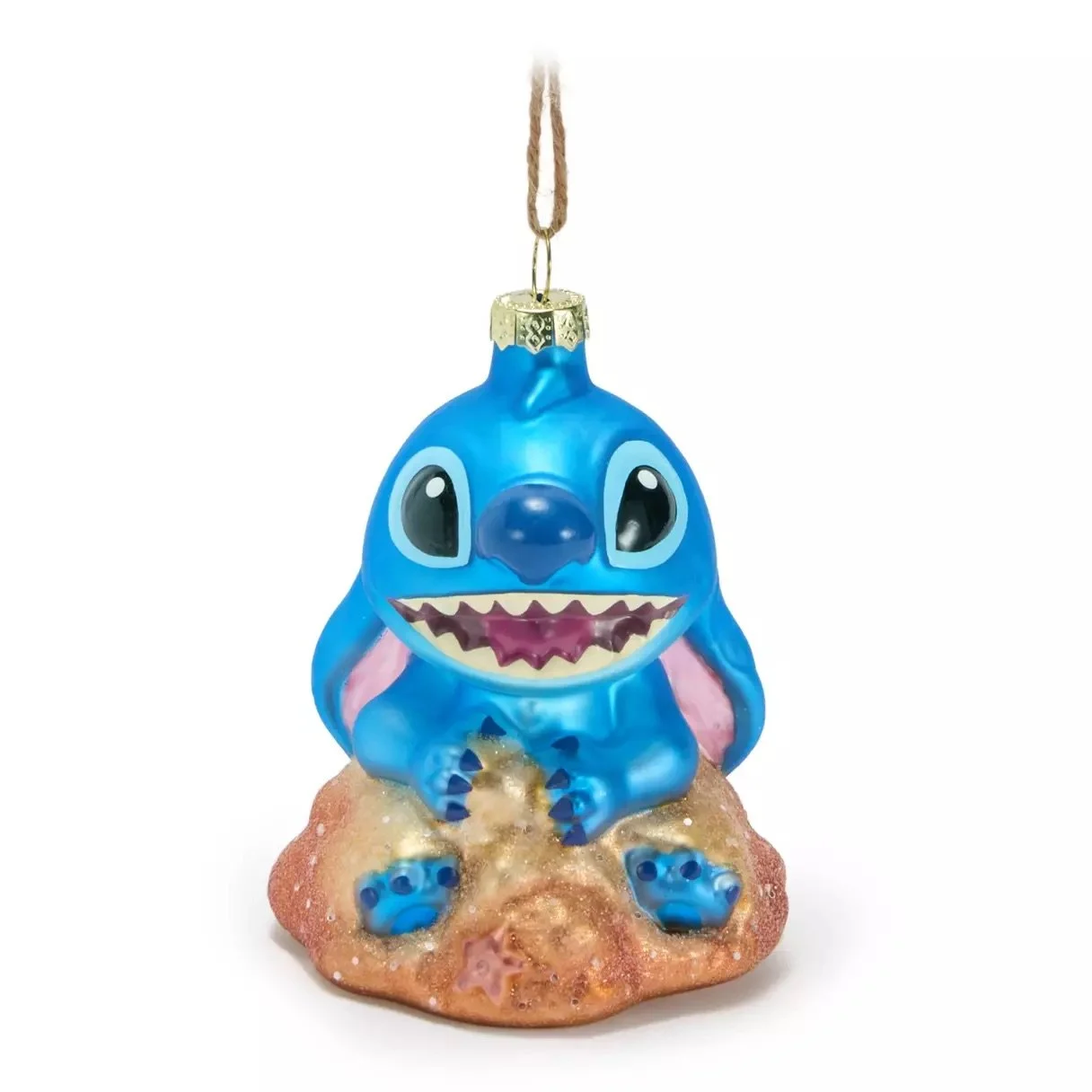 Stitch Glass Ornament