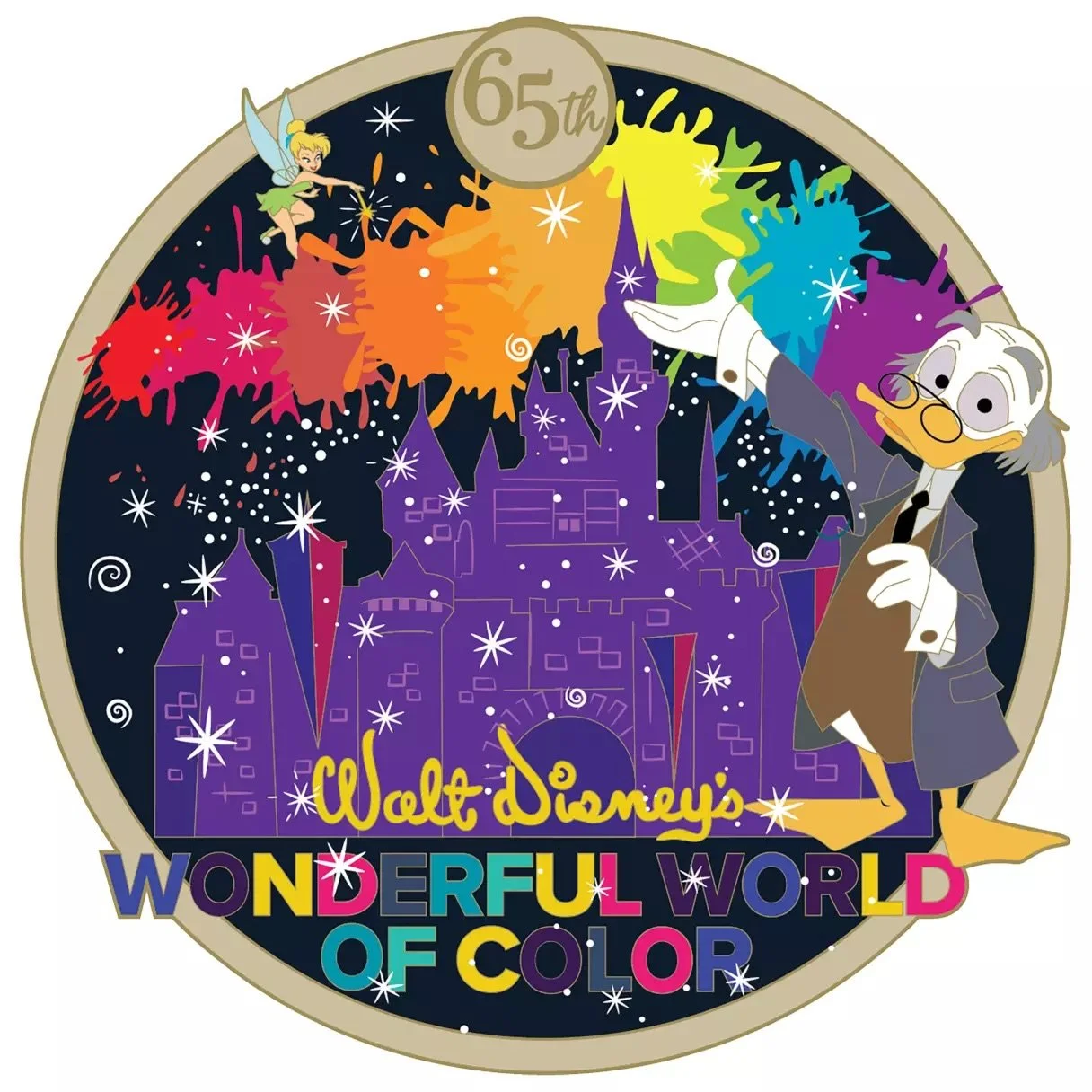 D23-Exclusive Walt Disney’s Wonderful World of Color 65th Anniversary Mini Jumbo Pin