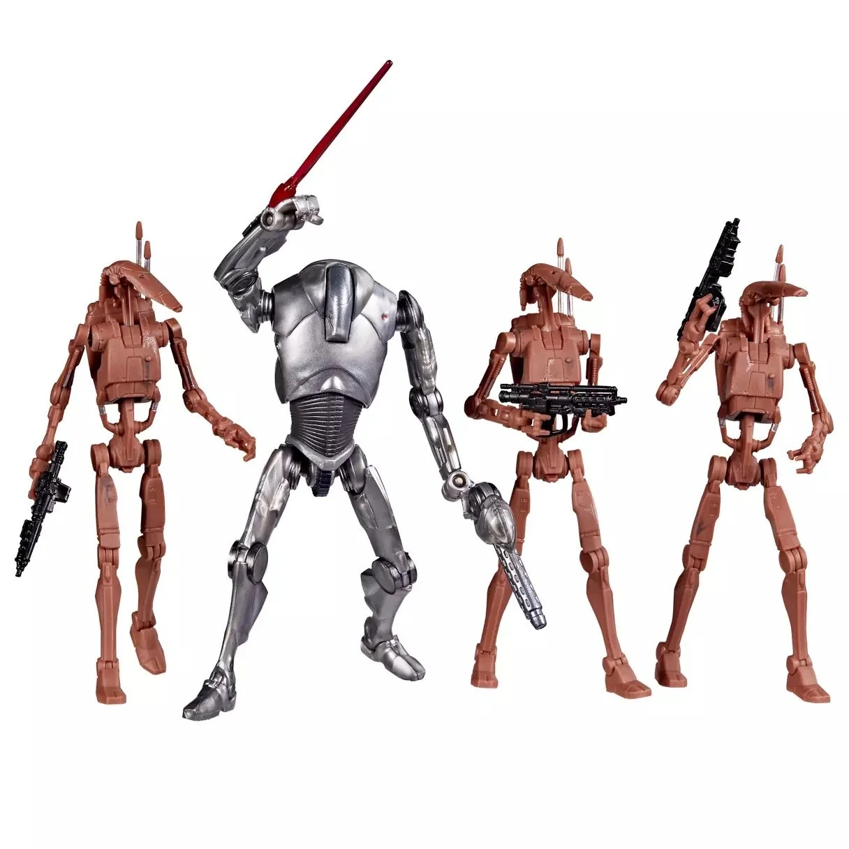 Star Wars: The Vintage Collection Super Battle Droid &amp; Battle Droids Action Figure Set